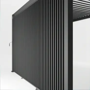 Titan Vertical Louvre Side Wall Panel 1.3m