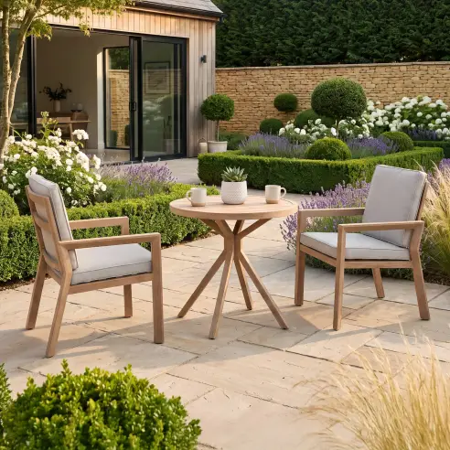 Explore Our New York 3-Piece Aluminium Bistro Set Explore Our New York 3-Piece Aluminium Bistro Set