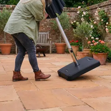 50kg Square Concrete Parasol Base with Handle