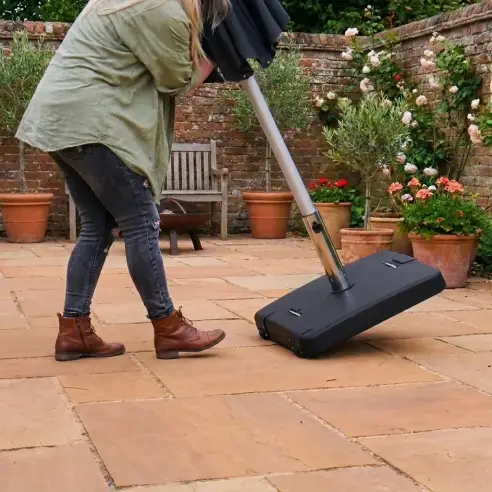 50kg Square Concrete Parasol Base with Handle 50kg Square Concrete Parasol Base with Handle