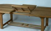 Chunky 180cm to 250cm ext table Teak Certified