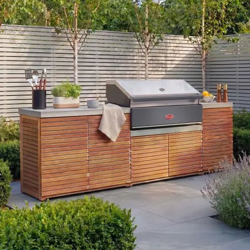 Bali Storage Units with Beefeater 1700 Series BBQ - Medium Configuration Bali Storage Units with Beefeater 1700 Series BBQ - Medium Configuration
