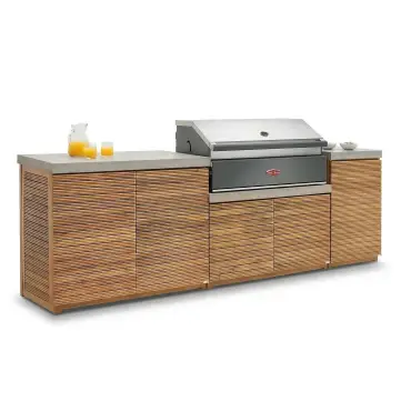 Bali Storage Units with Beefeater 1700 Series BBQ - Medium Configuration