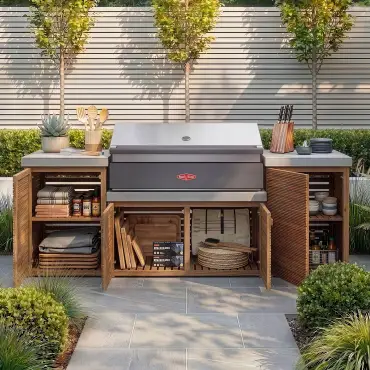 Bali Storage Units with Beefeater 1700 Series BBQ - Small Configuration