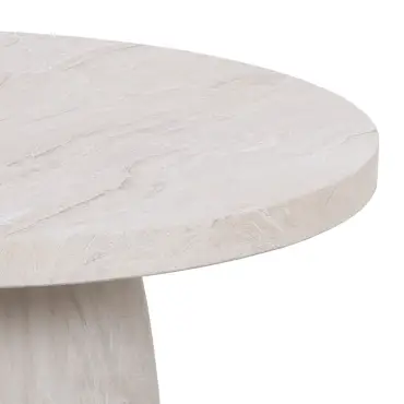 Fabric Cannes Large Corner Sofa Set - Round Marble Effect Coffee Table