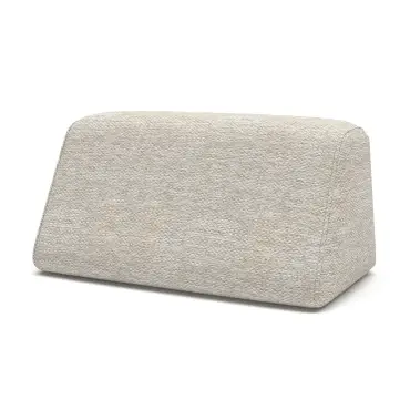 Fabric Cannes Large Corner Sofa Set - Round Marble Effect Coffee Table