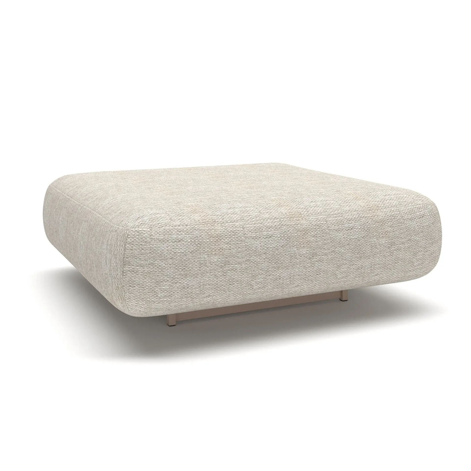 Fabric Cannes Small Corner Sofa Set - Round Marble Effect Coffee Table