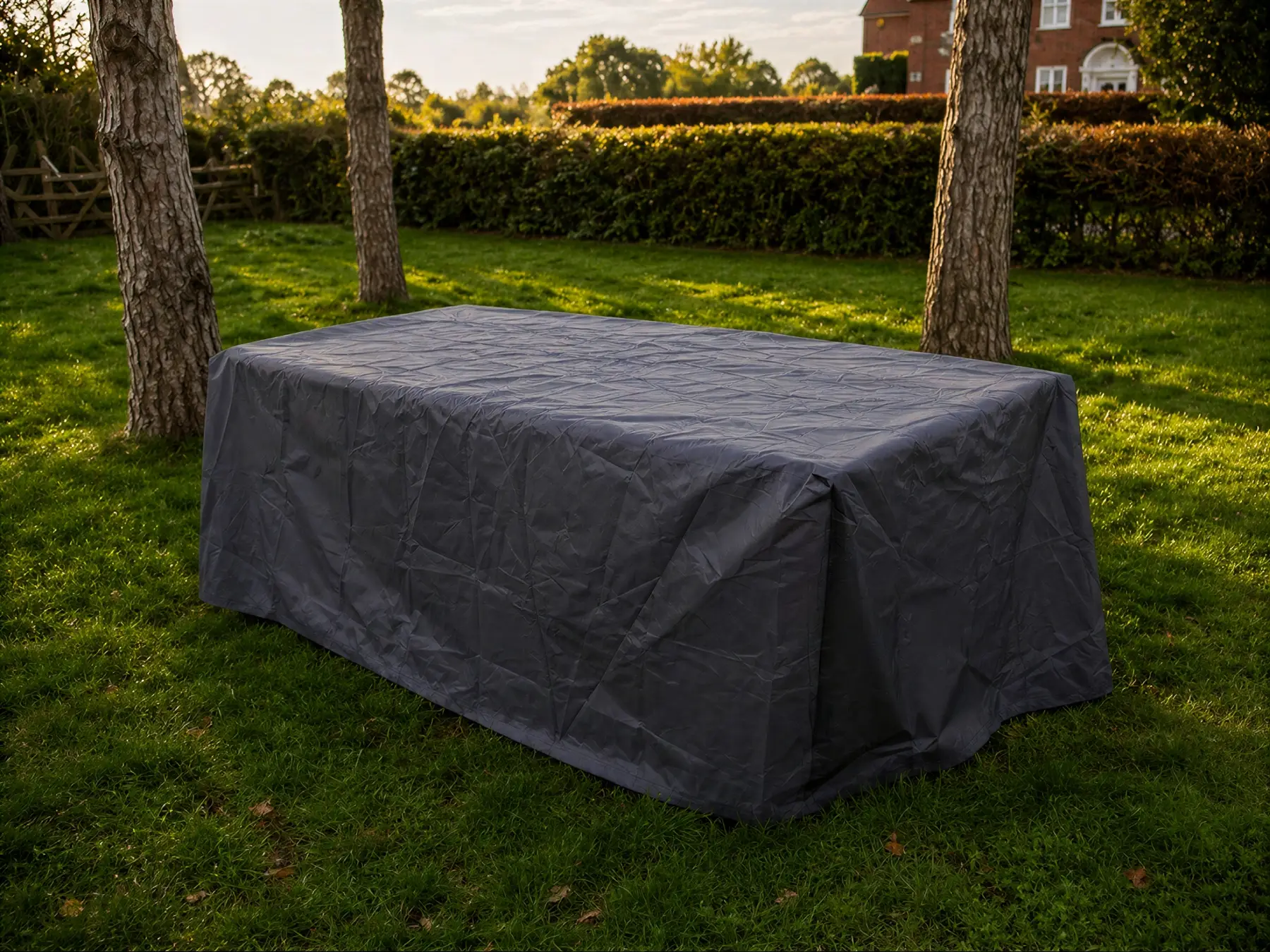 Breathable Rectangular Table Weather Cover - Large