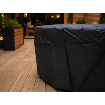 Breathable Round Table Weather Cover - Large 185cm