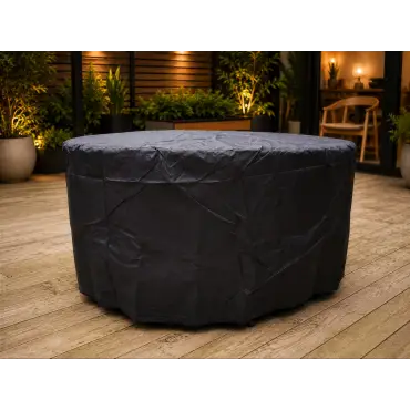 Breathable Round Table Weather Cover - Large 185cm