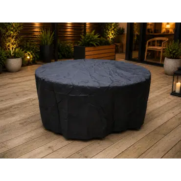 Breathable Round Table Weather Cover - Large 185cm