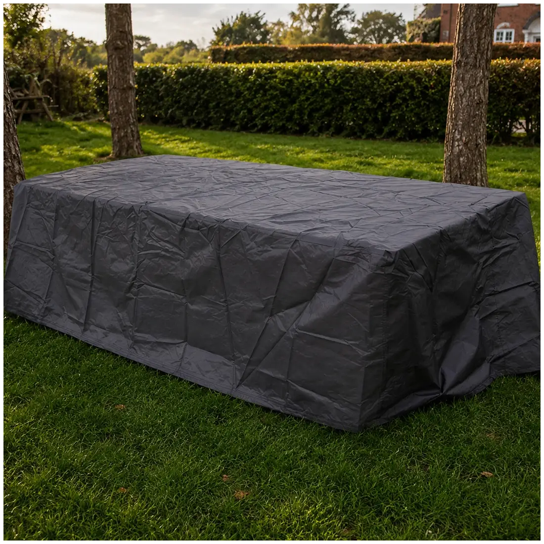 Table weather cover - 160cm rectangular table Table weather cover - 160cm rectangular table