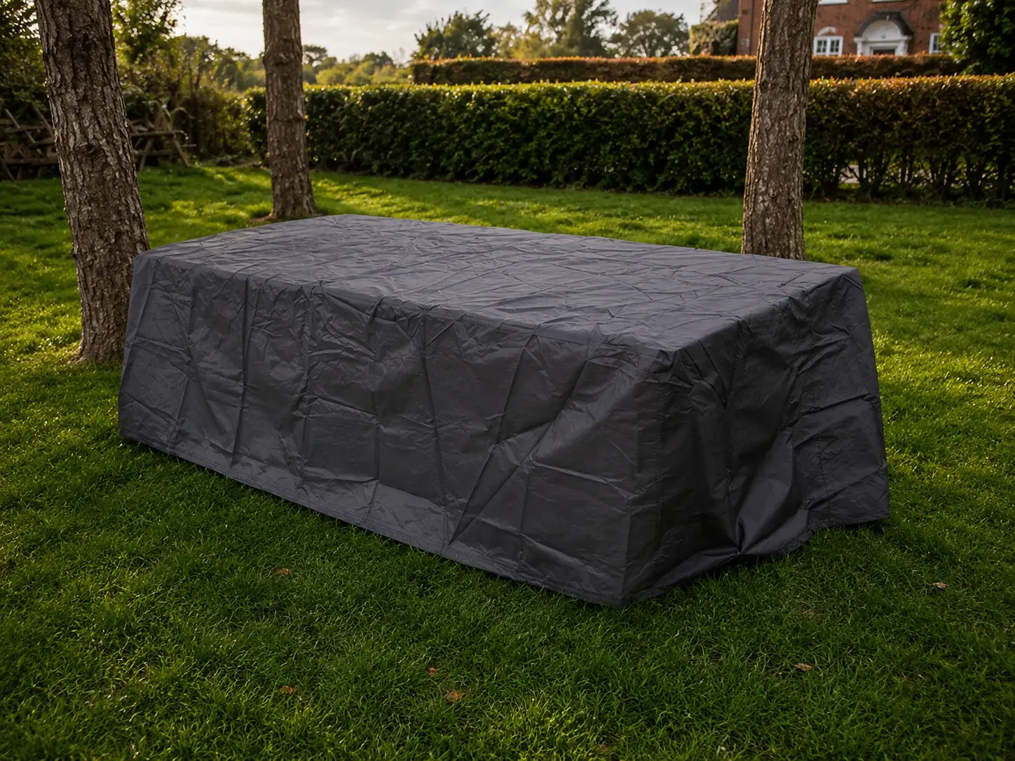 Breathable Rectangular Table Weather Cover - Medium