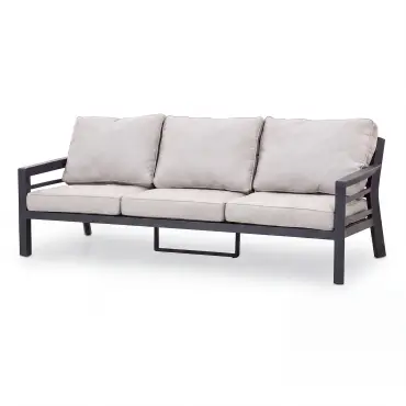 New York 3 Seat Aluminium Sofa Set