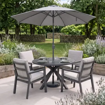 New York 4 Seat Dining Set