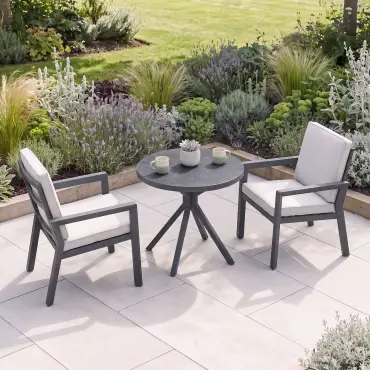 Explore Our New York 3-Piece Aluminium Bistro Set