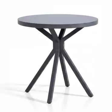 New York 3 Piece Aluminium Bistro Set