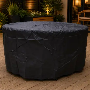 Round Table Weather Cover Breathable 155cm