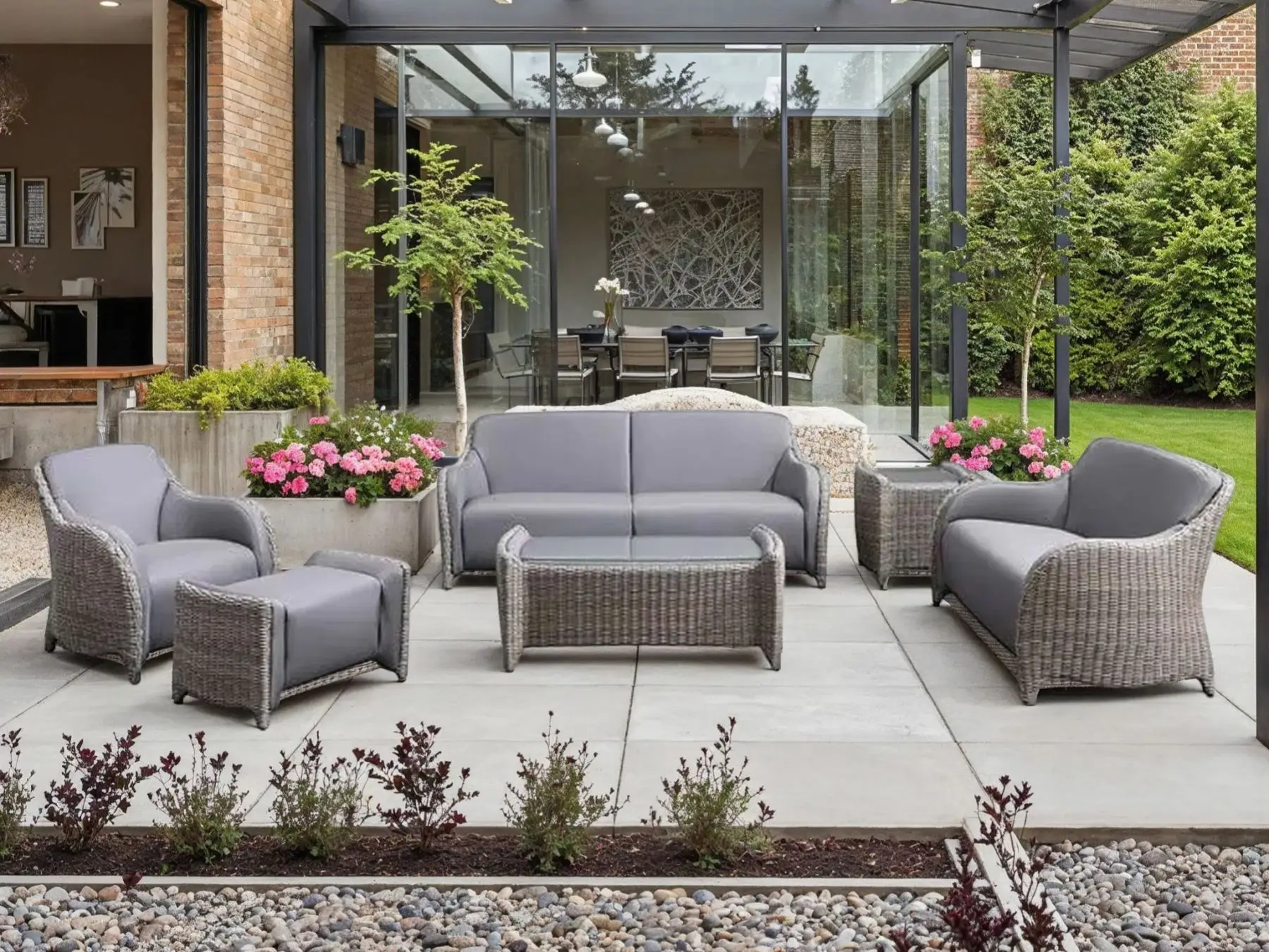 Meteor Large 3 Piece Living Suite
