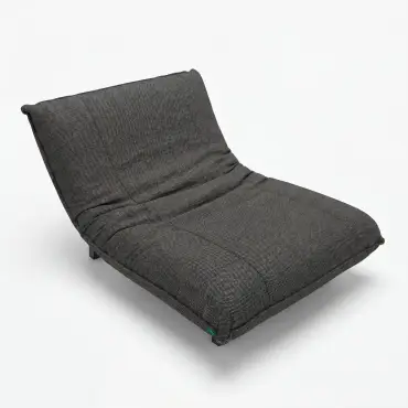 NOVA Aire Fabric Day Bed in Charcoal