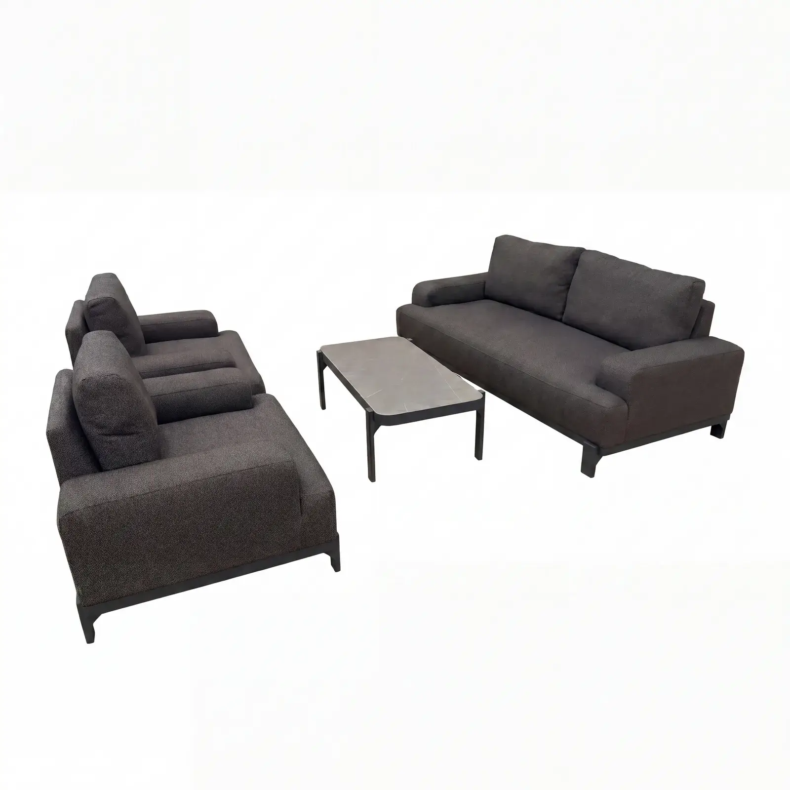 NOVA Aire 2-Seater Sofa Lounging Set - Rectangular Coffee Table
