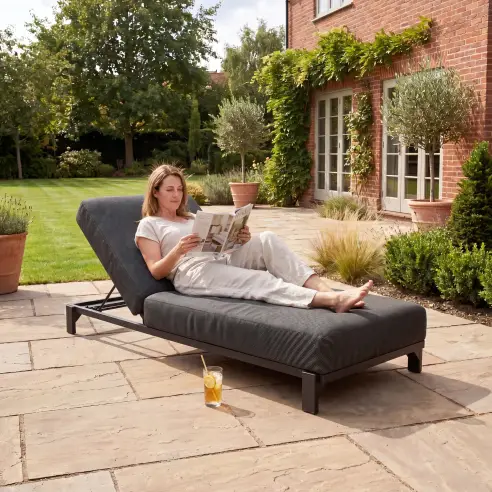 NOVA Aire Fabric Sun Lounger NOVA Aire Fabric Sun Lounger