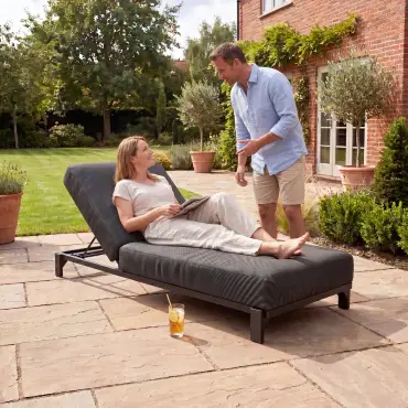 NOVA Aire Fabric Sun Lounger