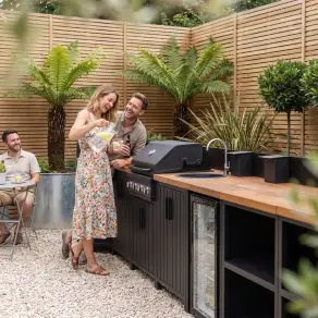 NOVA Parrilla Double Sink - Cupboard Unit Modular Outdoor Kitchen