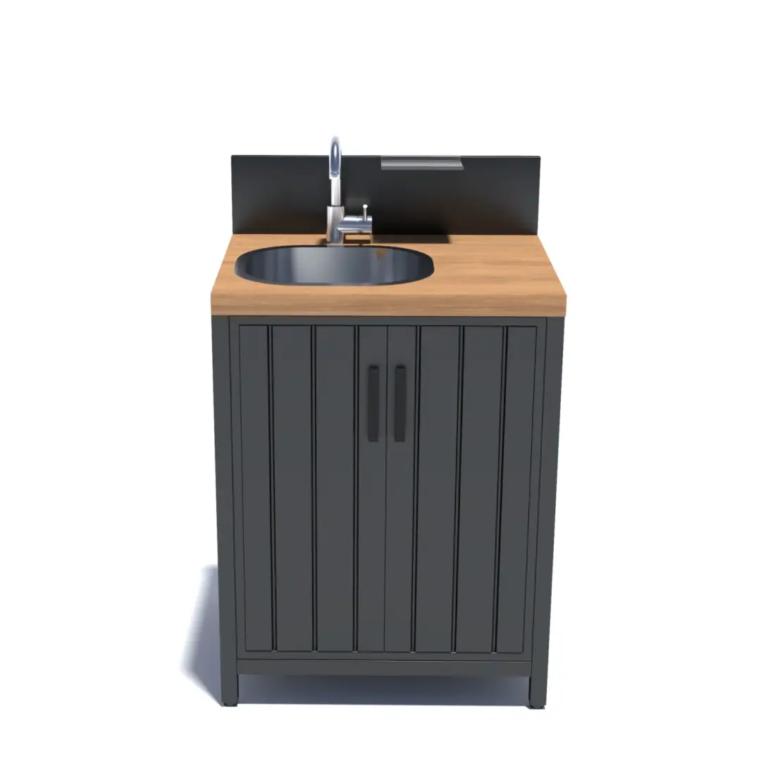 NOVA Parrilla Double Sink - Cupboard Unit Modular Outdoor Kitchen NOVA Parrilla Double Sink - Cupboard Unit Modular Outdoor Kitchen