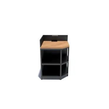 NOVA Parrilla Angled Open Corner Unit Modular Outdoor Kitchen