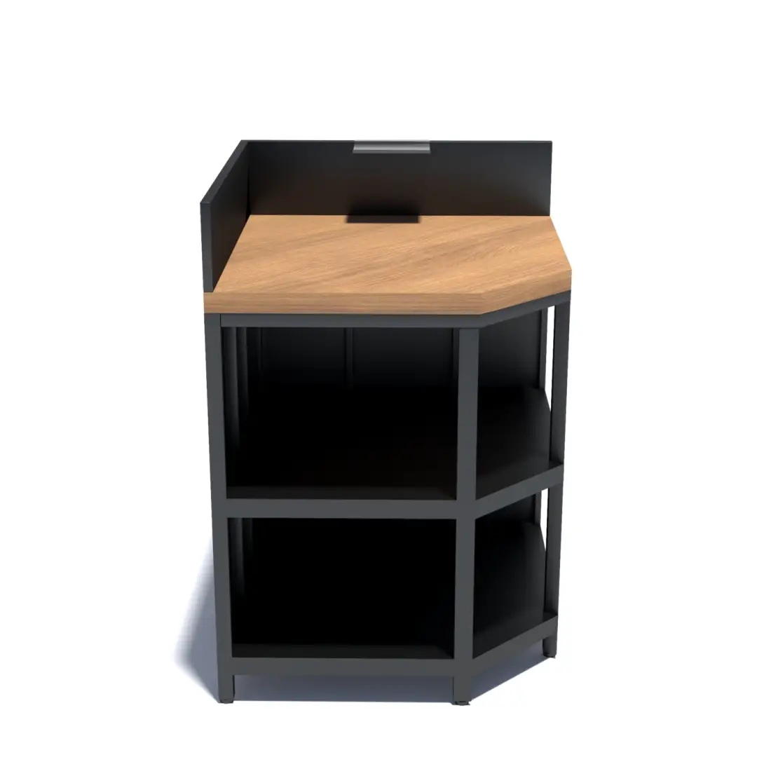 NOVA Parrilla Angled Open Corner Unit Modular Outdoor Kitchen