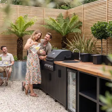 NOVA Parrilla Open Shelf Unit Modular Outdoor Kitchen