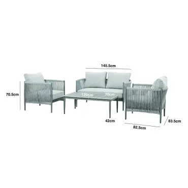 Havana 2 Seat Sofa Set