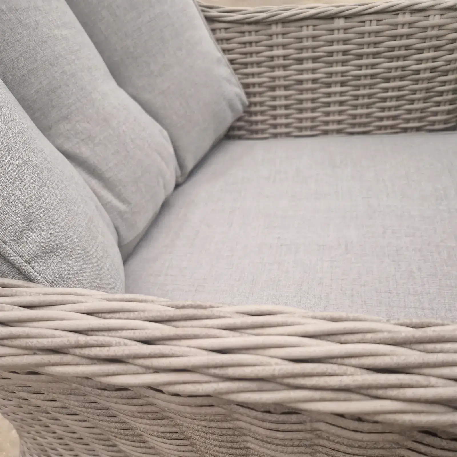 NOVA Ivy Corner Sofa Lounge Dining Set - Square Rise & Fall Table