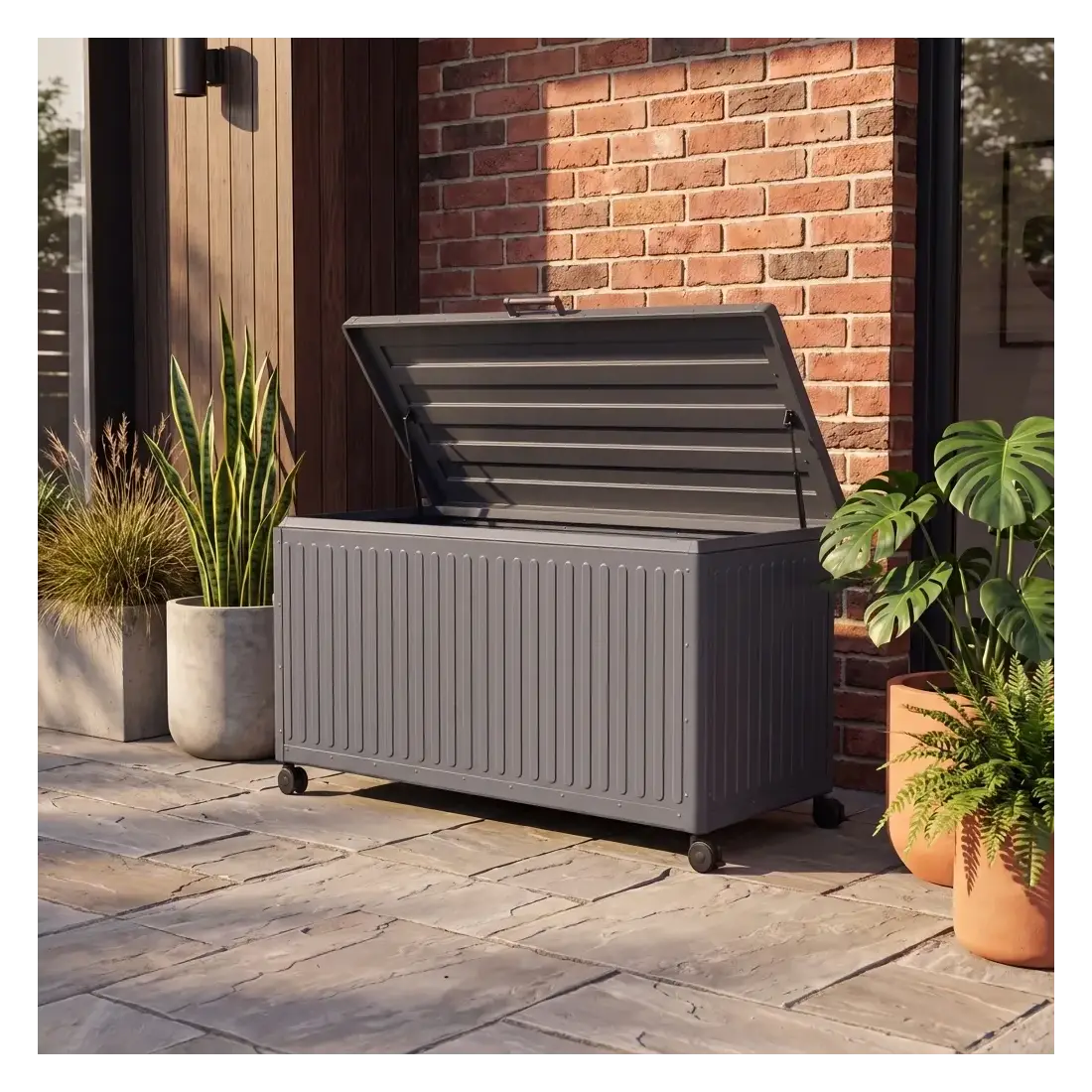 NOVA Fortis Large Aluminium Storage Box - Grey NOVA Fortis Large Aluminium Storage Box - Grey