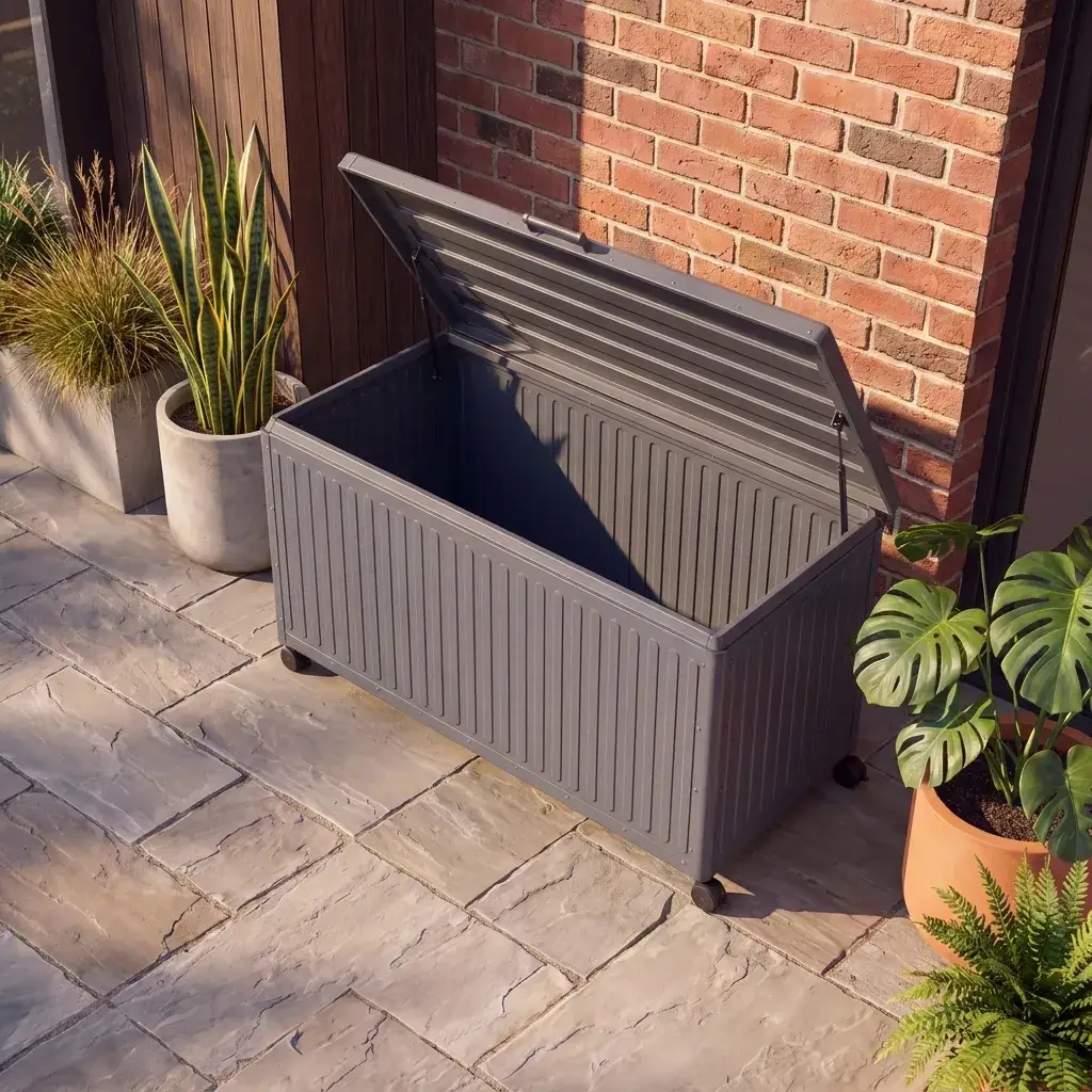 NOVA Fortis Large Aluminium Storage Box - Grey