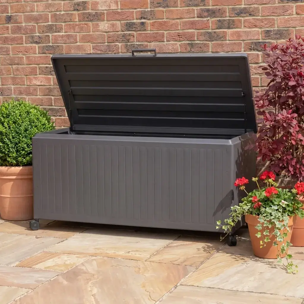 NOVA Fortis Medium Aluminium Storage Box - Grey