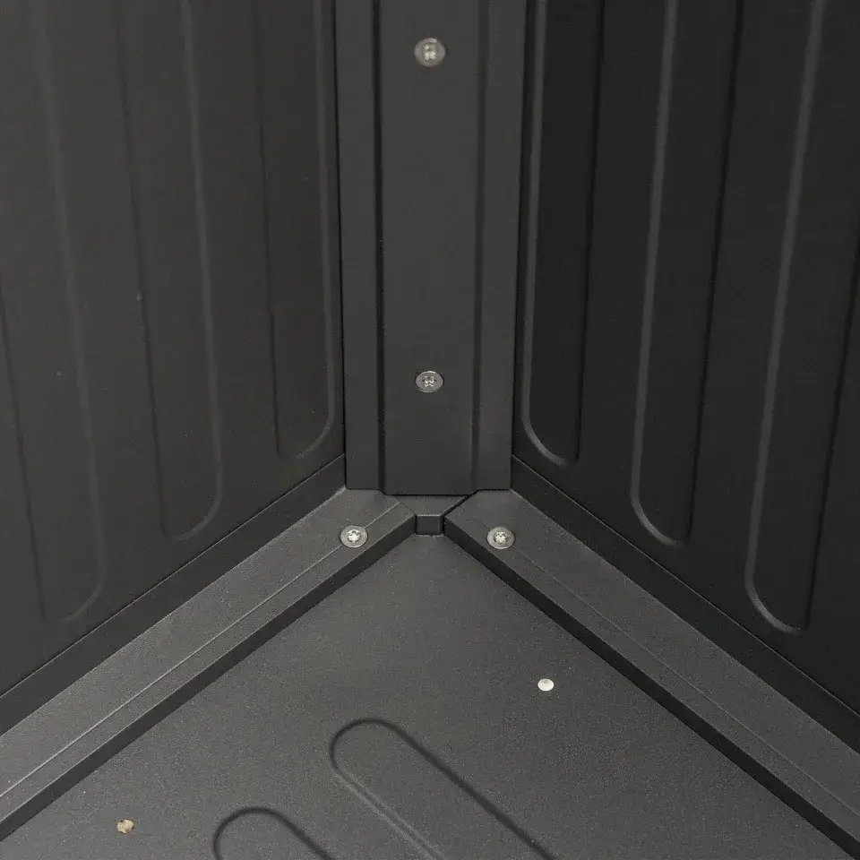 NOVA Fortis Medium Aluminium Storage Box - Grey