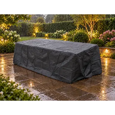 Breathable Rectangular Table Weather Cover | Medium