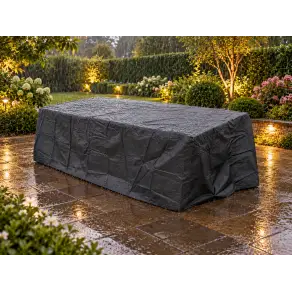 Breathable Rectangular Table Weather Cover | Large