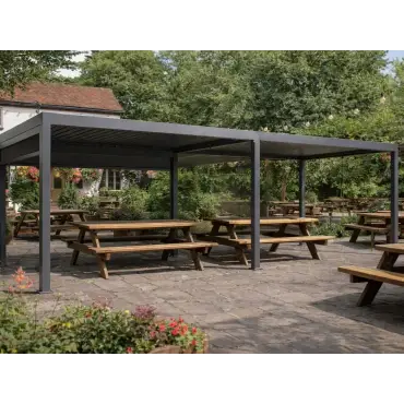 Neptune 8 x 3m Retractable Gazebo Roof