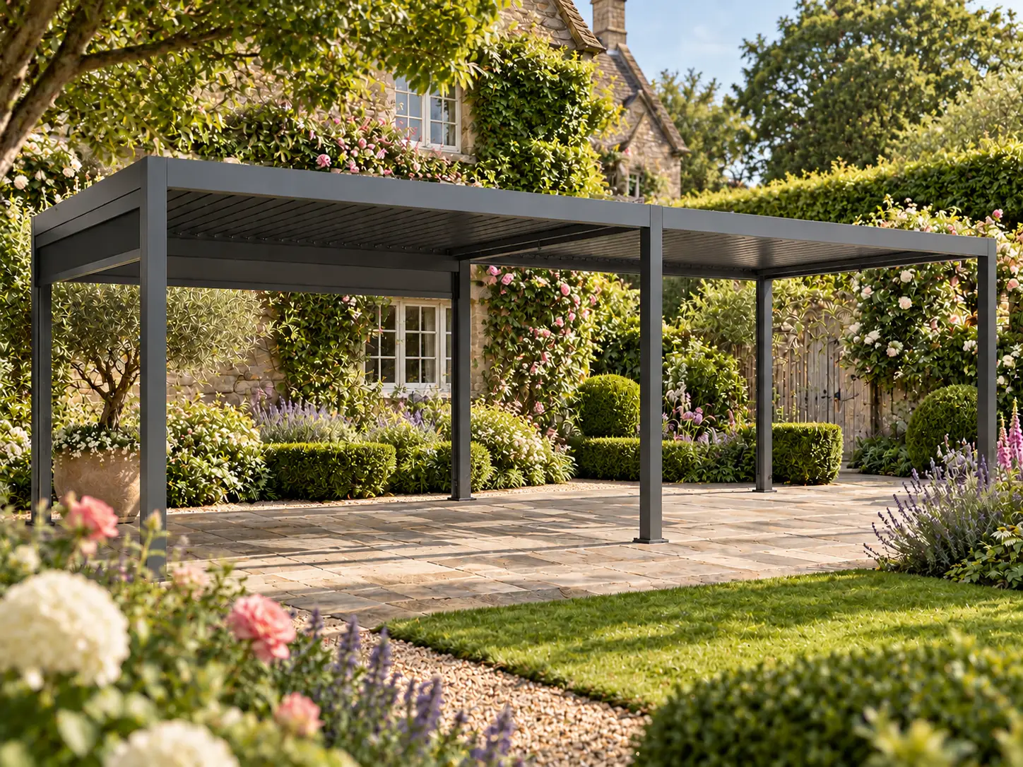 Neptune 8 x 3m Retractable Gazebo Roof