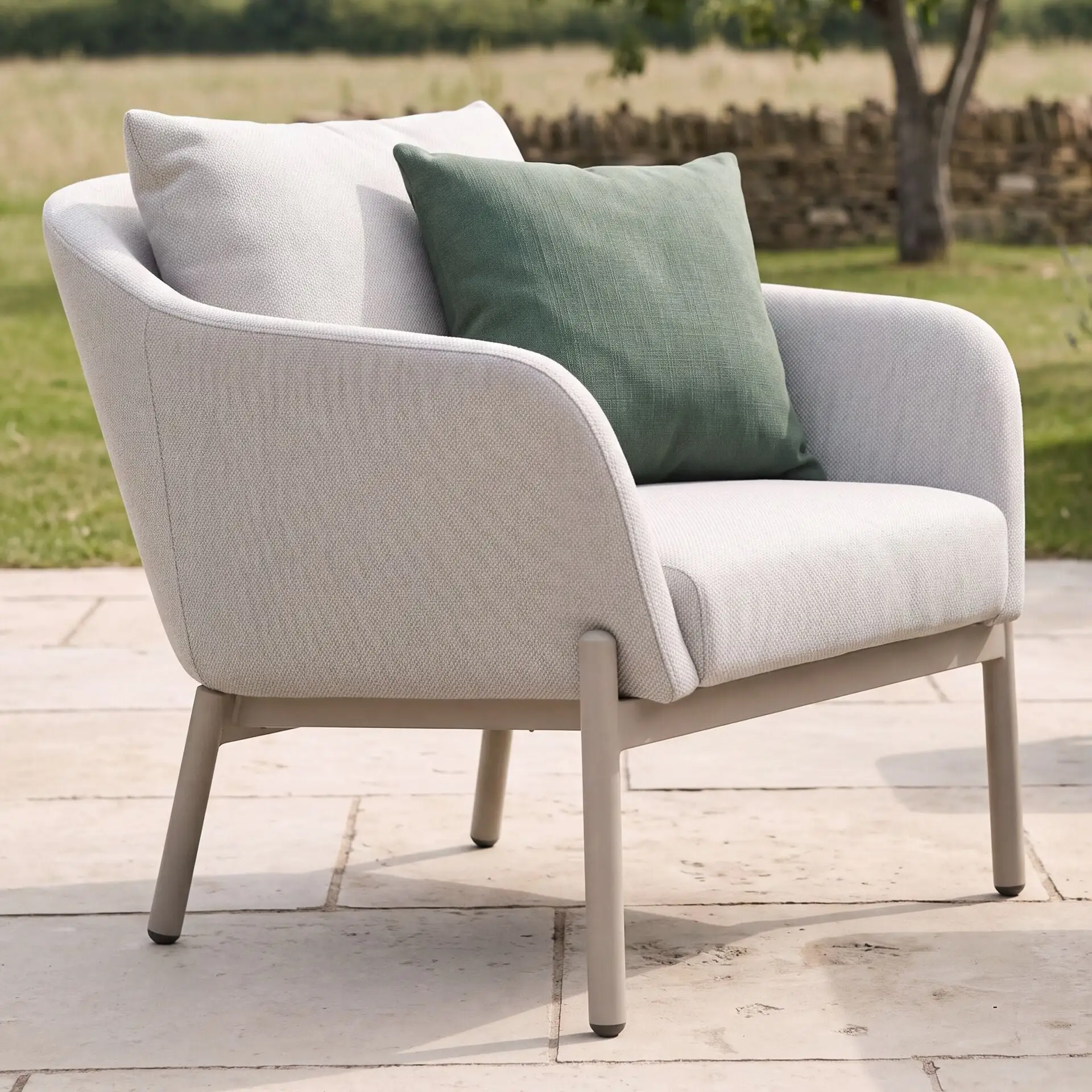 Bellagio Fabric Rectangular Corner Dining Set - Rising Table, Armchair & Bench