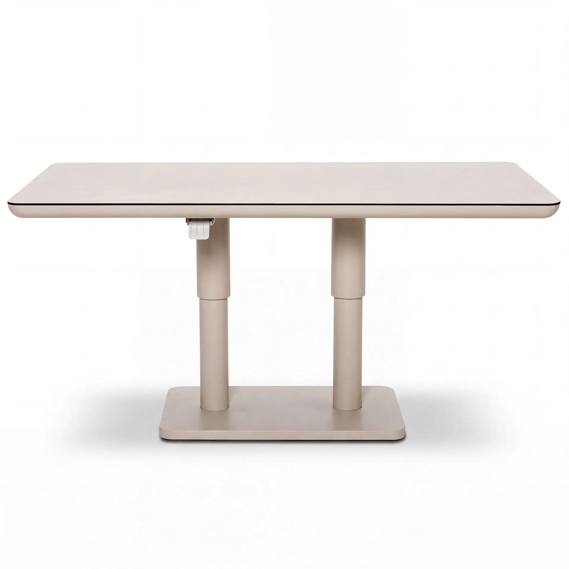 Bellagio Fabric Rectangular Corner Dining Set - Rising Table, Armchair & Bench