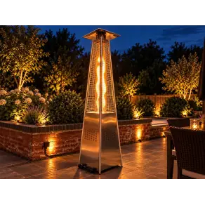Athena Stainless Steel Flame Gas Patio Heater x 4