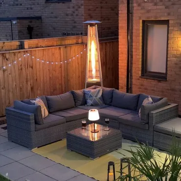 Athena Stainless Steel Flame Gas Patio Heater x 4
