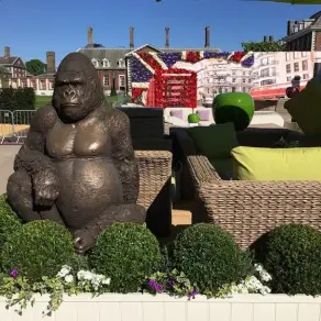 Gorilla Garden Ornament