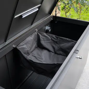 Tyson Aluminium Storage Box in Graphite Grey
