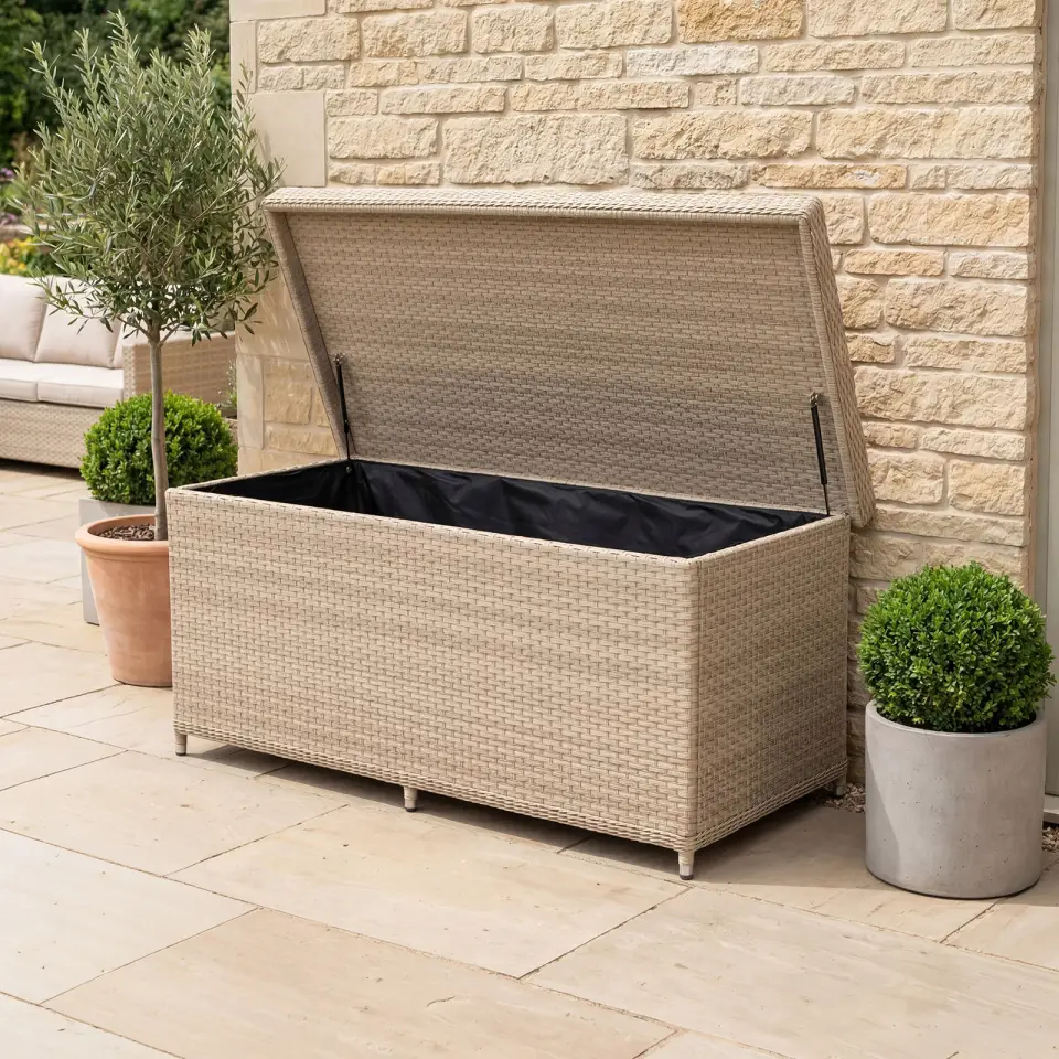 Oyster X Large Rattan Storage Box