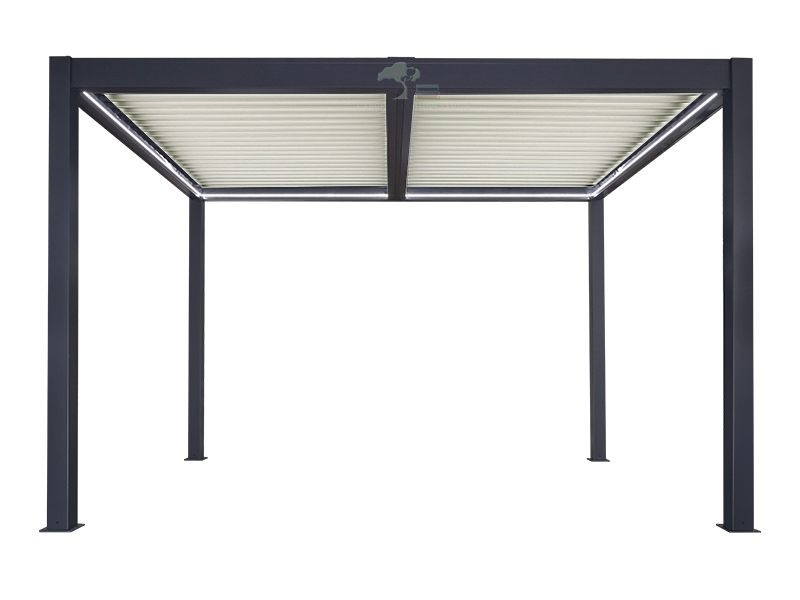 Eclipse 3 X 4m LED Motorised Pergola | Free Standing EXDISPLAY +3 Screens